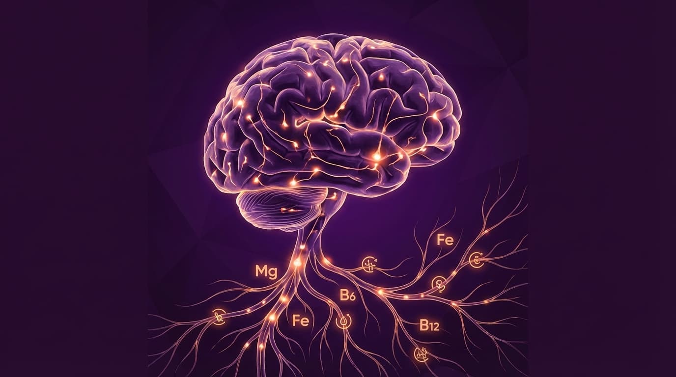 Magnesium, iron and B vitamins – why they are essential for the nervous system